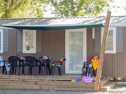 MOBILHOME 8 personnes - Comfort XL | 3 Ch. | 6/8 Pers. | Terrasse surélevée | Clim.