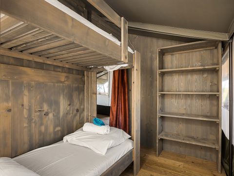 TENTE TOILE ET BOIS 5 personnes - Lanterna - Tente safari de luxe (6P)