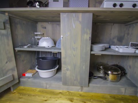 TENTE TOILE ET BOIS 6 personnes - Lanterna - Tente safari de luxe (6P)