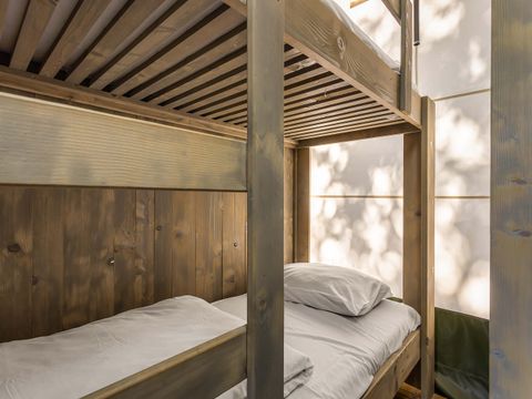 TENTE TOILE ET BOIS 5 personnes - Lanterna - Tente safari de luxe (6P)