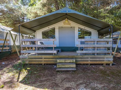 TENTE TOILE ET BOIS 5 personnes - Lanterna - Tente Safari de luxe (5P)