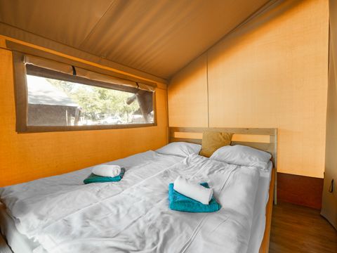 TENTE TOILE ET BOIS 5 personnes - Lanterna - Tente Safari Lodge + air conditionné (5P)