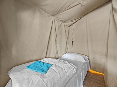 TENTE TOILE ET BOIS 5 personnes - Lanterna - Tente safari Harmony