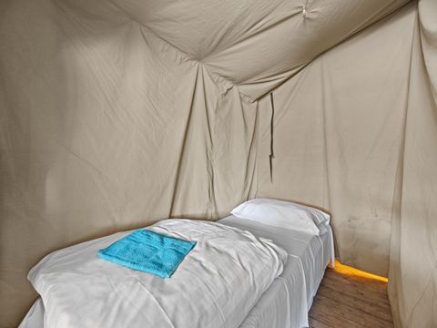 TENTE TOILE ET BOIS 5 personnes - Lanterna - Tente safari Harmony