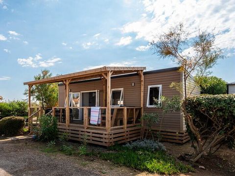 MOBILHOME 6 personnes - Mobil-home | Comfort | 3 Ch. | 6 Pers. | Terrasse surélevée | Clim. | TV