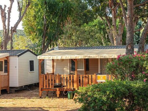MOBILHOME 4 personnes - Mobil-home | Comfort | 2 Ch. | 4 Pers. | Terrasse surélevée | Clim.