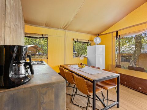 TENTE TOILE ET BOIS 5 personnes - Safari tent Lodge
