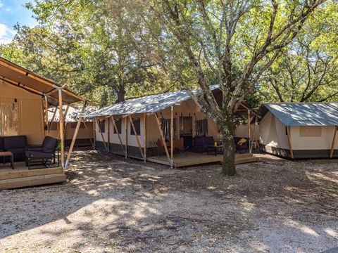 TENTE TOILE ET BOIS 5 personnes - Safari tent Lodge