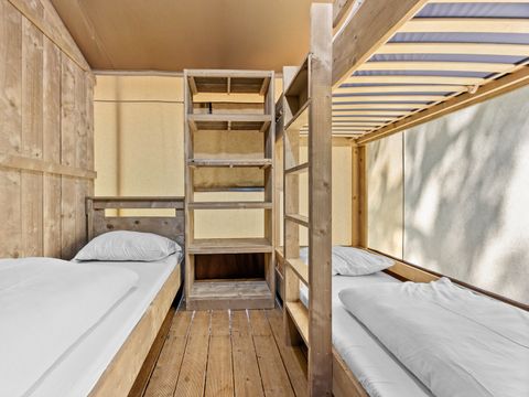 TENTE TOILE ET BOIS 5 personnes - Safari tent Lodge