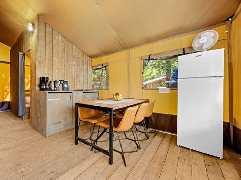 TENTE TOILE ET BOIS 5 personnes - Safari tent Lodge