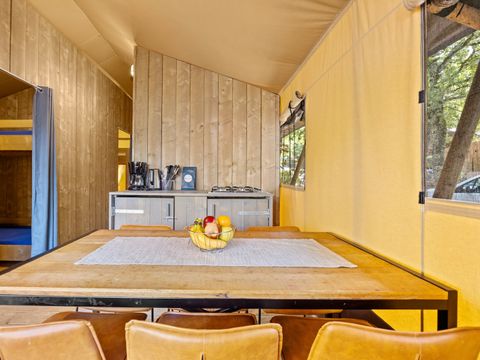 TENTE TOILE ET BOIS 5 personnes - Safari tent Lodge