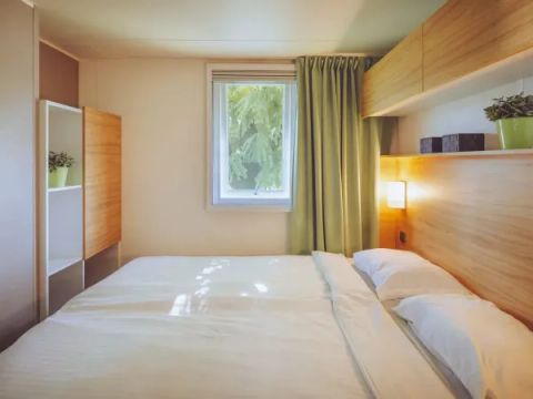 MOBILHOME 6 personnes - Salon Premium avec 3 chambres - cuisine extérieure