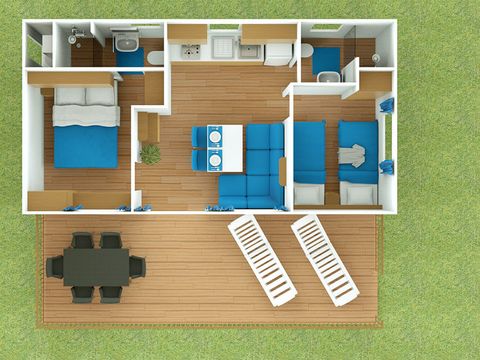 MOBILHOME 6 personnes - Istrian Home (MHPIV)