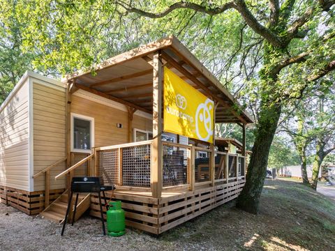 MOBILHOME 6 personnes - Premium | 3 Chambres | Capacité 6 personnes | Terrasse Lounge | 1 Salle de bain | Climatisation | TV