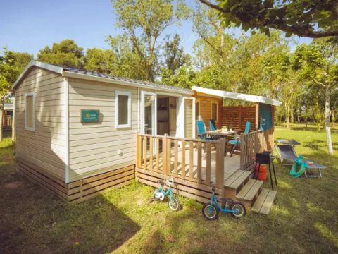 MOBILHOME 6 personnes - Premium 3 chambres 2 salles de bain sans lave-vaisselle ni TV 