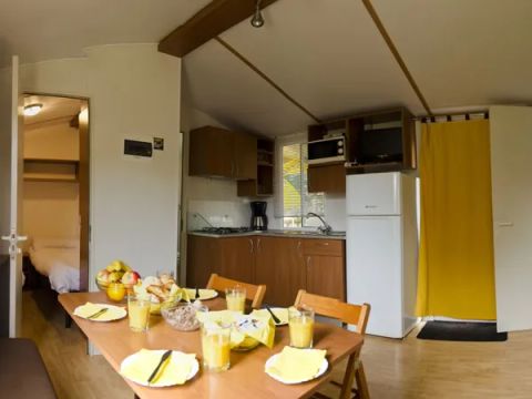 MOBILHOME 7 personnes - Confort 3 chambres Lounge avec lave-vaisselle
