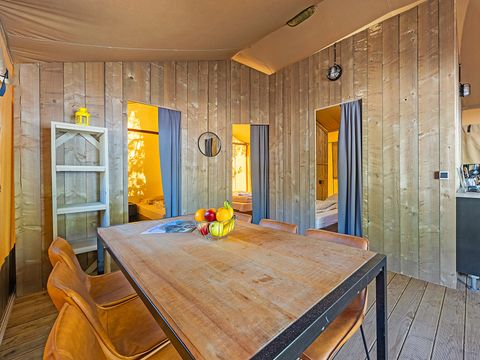 TENTE TOILE ET BOIS 4 personnes - Bijela Uvala - Safari tent Lodge (6P)