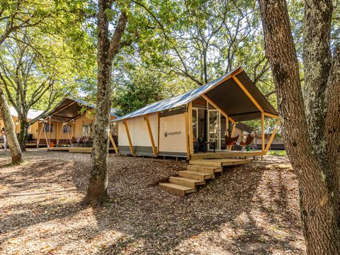 TENTE TOILE ET BOIS 4 personnes - Bijela Uvala - Tente safari Bella Vista + air conditionné (4P)