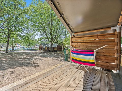 TENTE TOILE ET BOIS 4 personnes - Bijela Uvala - Tente Safari Cozy