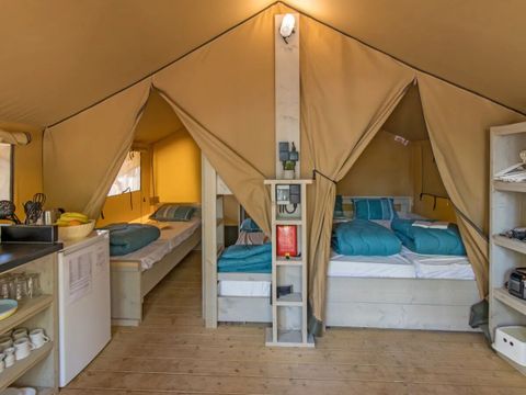 Tente en toile et en bois 5 personnes - Lodgetent Summer