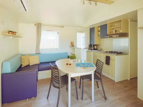 MOBILHOME 6 personnes - Premium 3 chambres 2 salles de bain Lounge