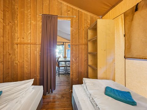 Tente en toile et en bois 4 personnes - Safari tent Lodge