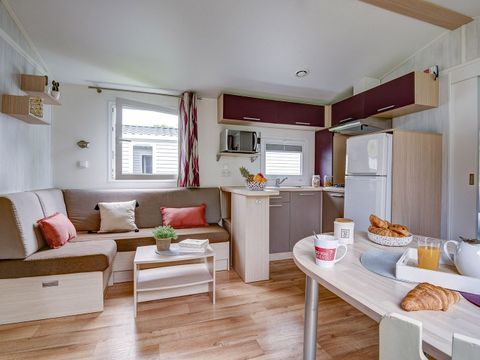 MOBILHOME 7 personnes - COTTAGE 6/7p 3ch ***