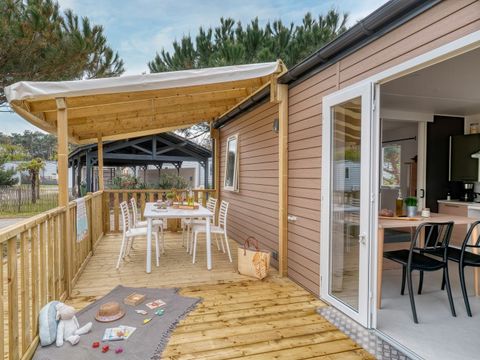 MOBILHOME 4 personnes - Cottage 4p 2ch PMR ****