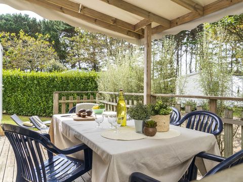 MOBILHOME 5 personnes - COTTAGE 4/5p 2ch ***