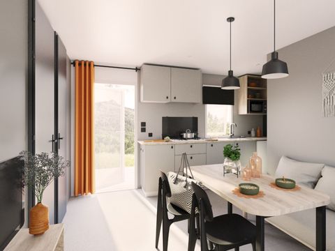 MOBILHOME 4 personnes - Mobil-home Confort 27m² 2ch (2024) 4 pers