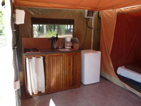 BUNGALOW TOILÉ 4 personnes - Caraibe (sans sanitaires)