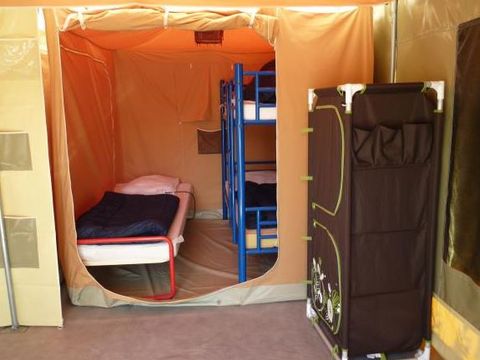 BUNGALOW TOILÉ 4 personnes - Caraibe (sans sanitaires)