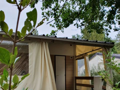 BUNGALOW TOILÉ 5 personnes - Tithome - semi toilé, sans évier, ni salle de bain, avec wc