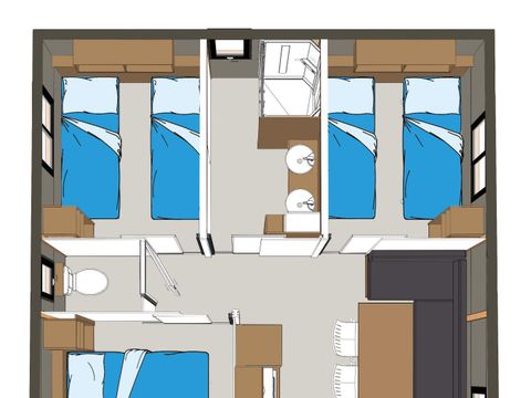 CHALET 6 personnes - Ouessant