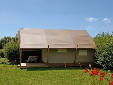 TENTE TOILE ET BOIS 5 personnes