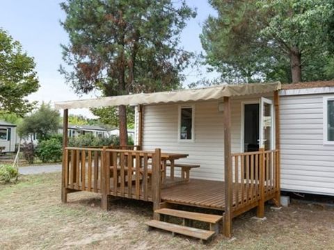 Mobilhome 6 personnes - Mobil-home | Classic XL | 2 Ch. | 4/6 Pers. | Terrasse surélevée | Clim.