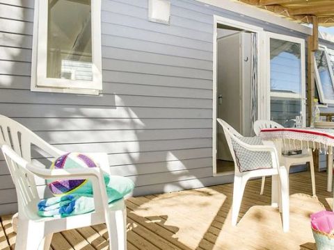 Mobilhome 6 personnes - Mobil-home | Classic XL | 2 Ch. | 4/6 Pers. | Terrasse surélevée | Clim.
