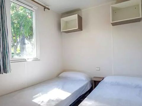 Bungalow 6 personnes - Mobil-home | Classic | 3 Ch. | 6 Pers. | Terrasse surélevée | Clim.