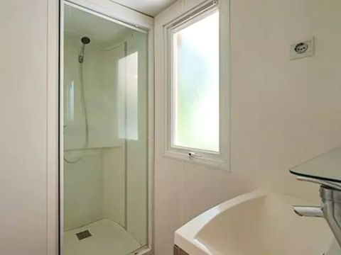 Bungalow 6 personnes - Mobil-home | Classic | 3 Ch. | 6 Pers. | Terrasse surélevée | Clim.