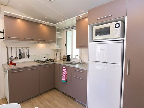 MOBILHOME 6 personnes - Classic | 3 Ch. | 4/6 Pers. | Terrasse surélevée | Clim.