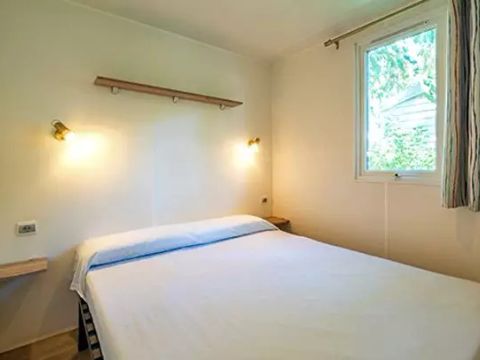 Bungalow 6 personnes - Mobil-home | Classic | 3 Ch. | 6 Pers. | Terrasse surélevée | Clim.