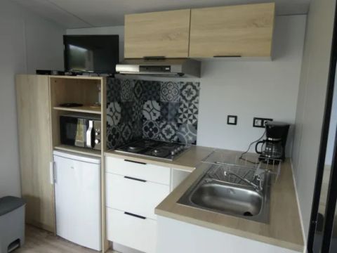 Mobilhome 2 personnes - 1 chambre.