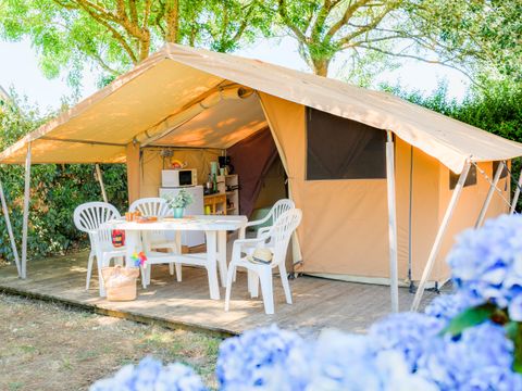 TENTE 4 personnes - Tente Cotton 4 personnes