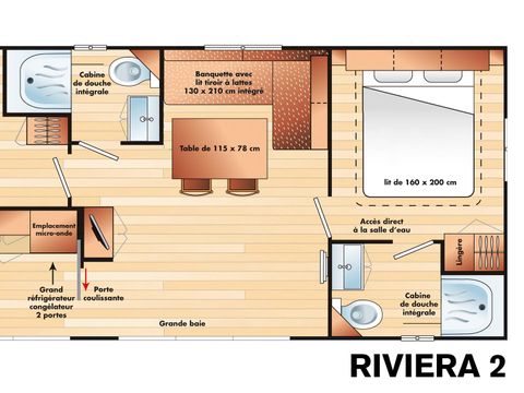 MOBILHOME 6 personnes - Mobilhome 6 personnes