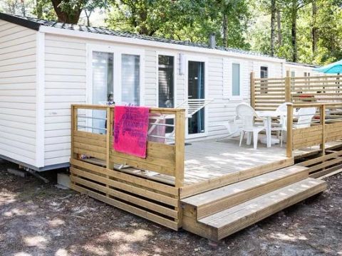MOBILHOME 6 personnes - Comfort XL | 2 Ch. | 4/6 Pers. | Terrasse non couverte | Clim.