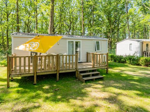 MOBILHOME 6 personnes - Comfort | 2 Ch. | 4/6 Pers. | Terrasse surélevée non couverte | Clim.