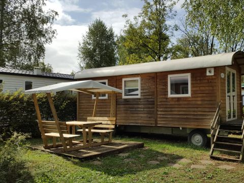 Hébergement 4 personnes - Roulotte