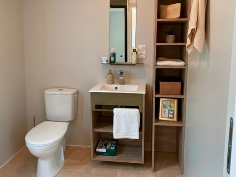 Mobilhome 2 personnes - Mobil home SOLO 20m² 1 chambre APERCU MER