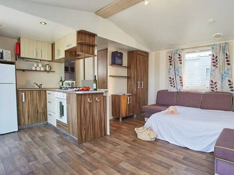 BUNGALOW 8 personnes - Mobil-home | Classic | 3 Ch. | 6/8 Pers. | Terrasse surélevée | Clim.