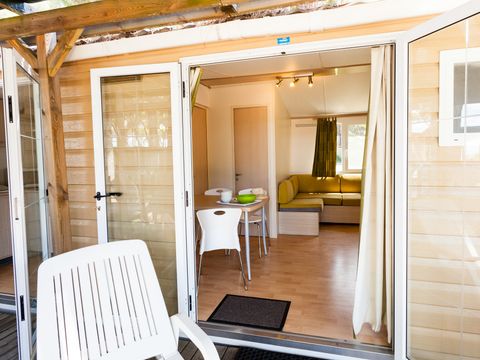 MOBILHOME 6 personnes - Classic | 3 Ch. | 6 Pers. | Terrasse surélevée | Clim